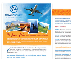 Travel Contact Brochure
